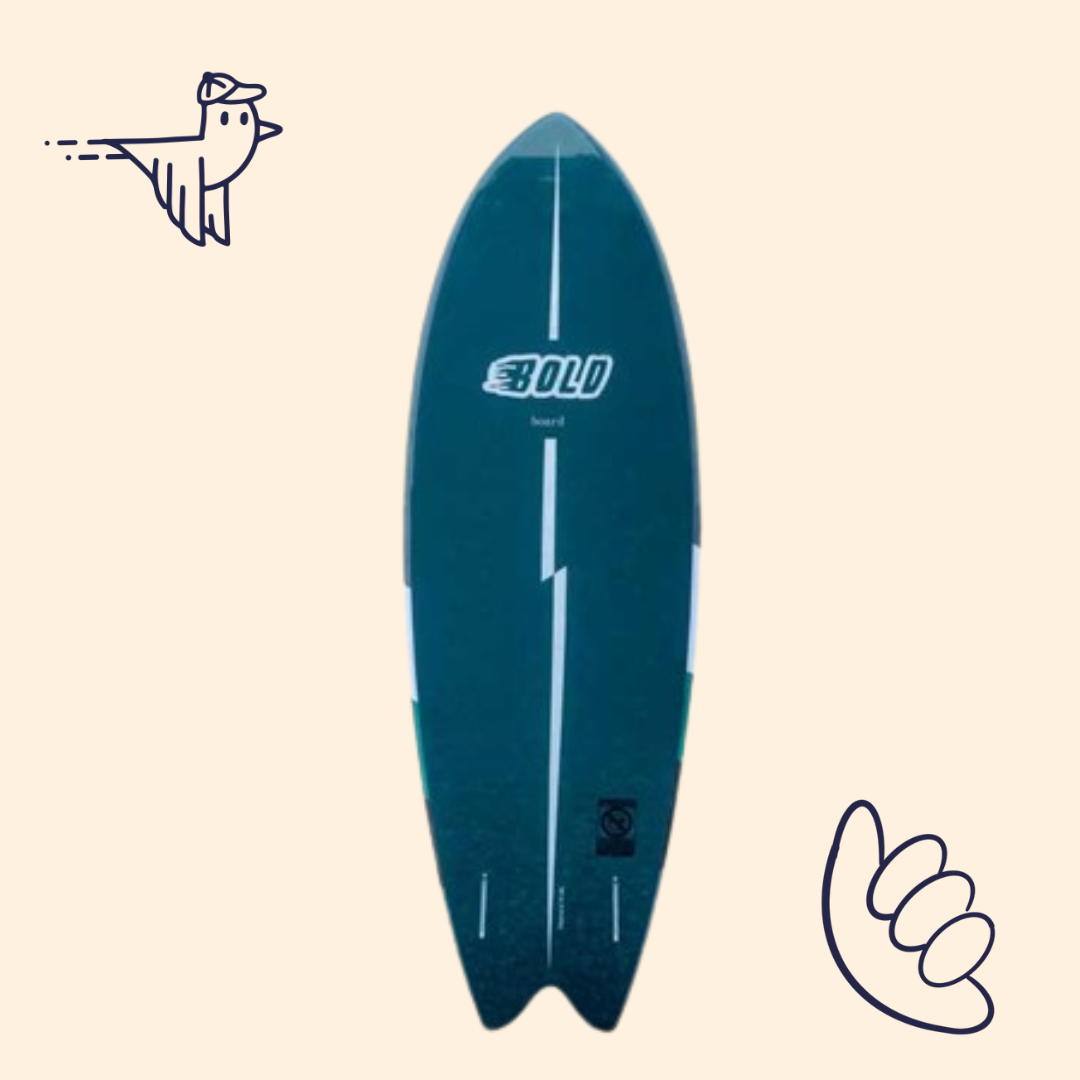 Zeus Feather 5'6 Twin
