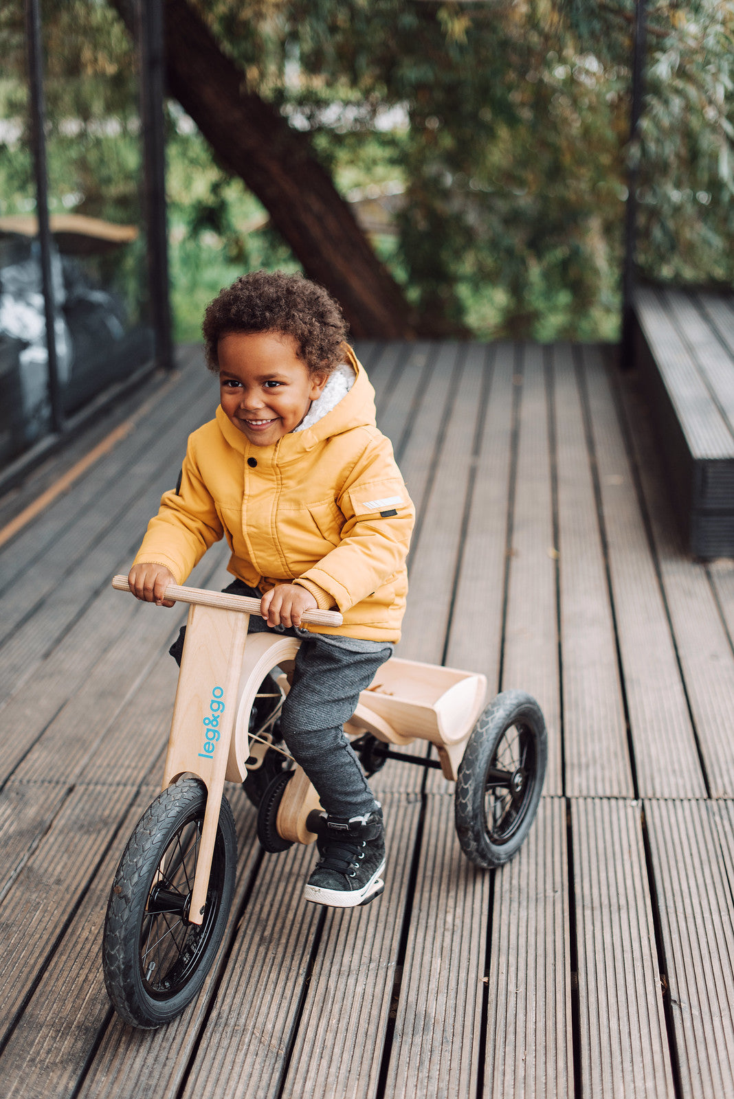 Tricycle pour draisienne 3-en-1 leg&go