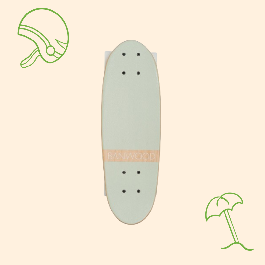 Skateboard 3 ans + (vert)