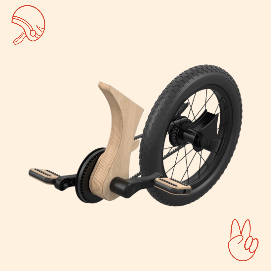 Pédalier pour draisienne 3-en-1 leg&go