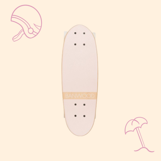 Skateboard 3 ans + (rose)